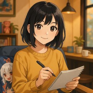 ひなのプロフィールイラスト