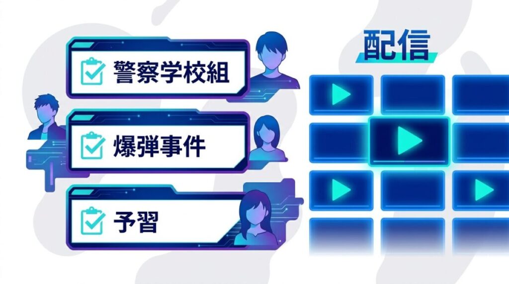 映画を楽しむために最低限知っておきたい警察学校組と予習エピソードのチェックリスト図解